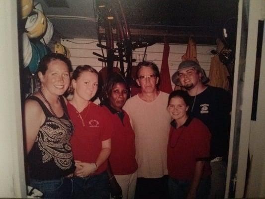 Tim Allen aka Tim The Toolman Taylor renting some bikes from Orr Kids in the summer of '03.