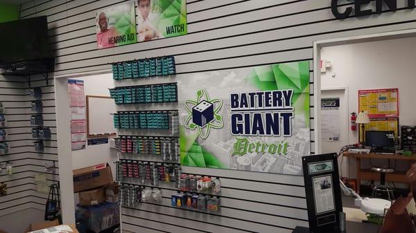 This is a great place to get your watch and cell phone batteries.