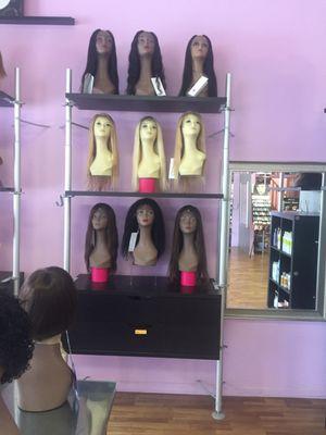 Gorgeous extensions and wigs!