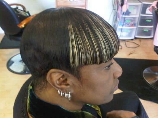 Custom cut and color