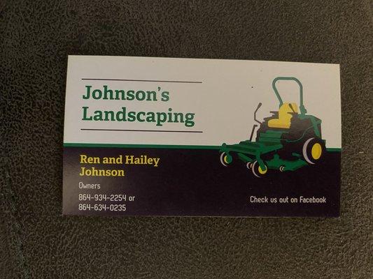 Johnson’s Landscaping