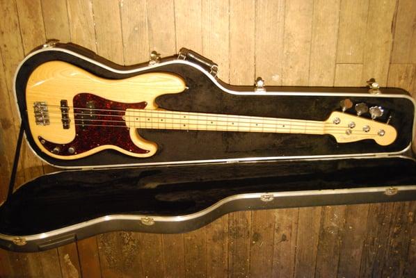 1999 Fender Hot Rod Precision Bass in Natural Ash