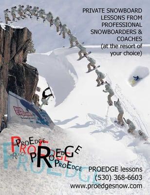Proedge Snowboard Lessons Lake Tahoe