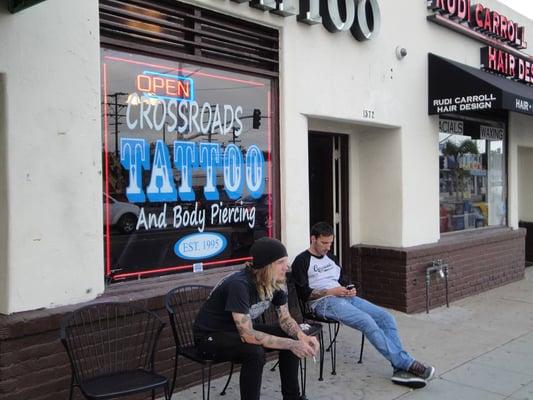 Another day in tattoo paradise!