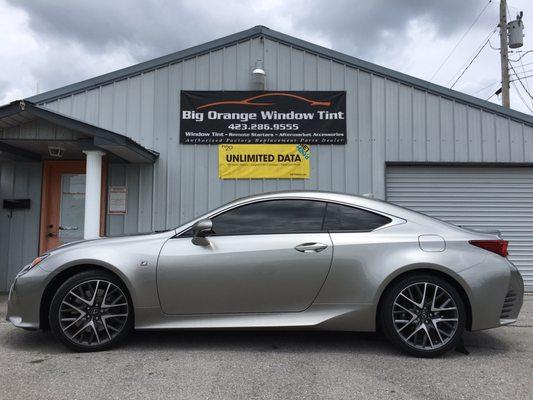 Big Orange Window Tint