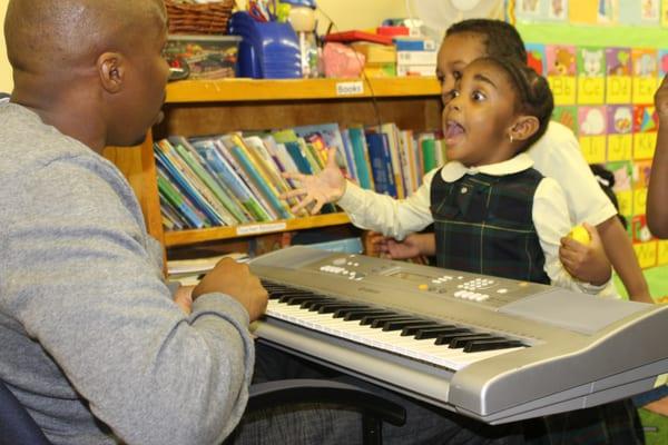 The excitement that children get from the program alone!