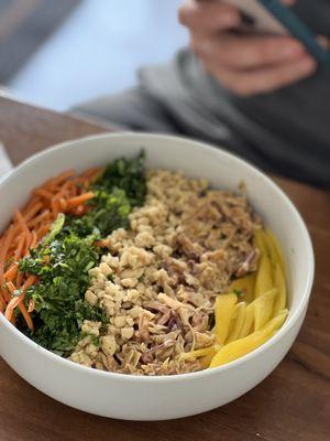 Thai Salad is the best salad I've ever had. I'm so stuffed but wish I could fit another one down