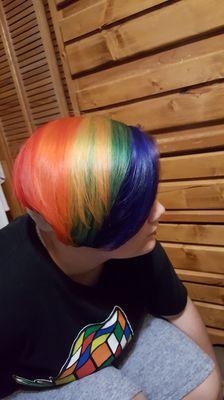 Amazing hair done at J.L. and company