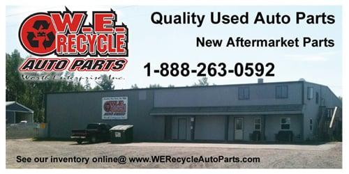 WE Recycle Auto Parts