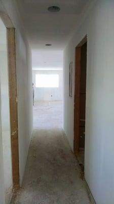 House has been completed. Hang, tape and texture start to finish 5 days