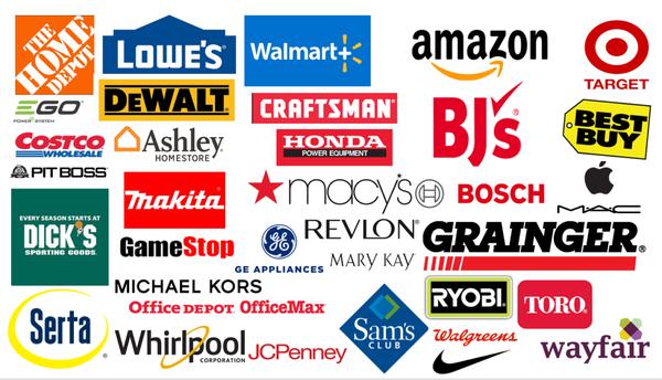 We carry many top retailer brands at heavily discounted price !