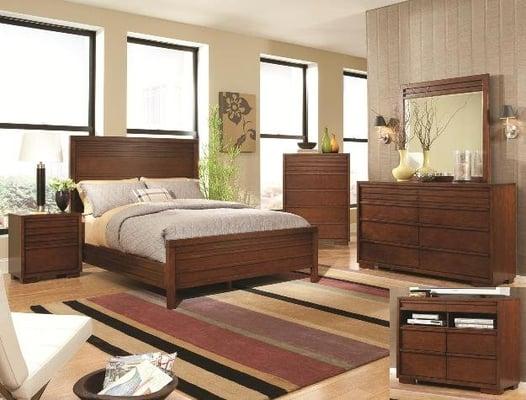 this is the catalogue picture of a bedroom set