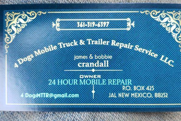 4 Dogs Mobile Truck &Trailer Repair Service