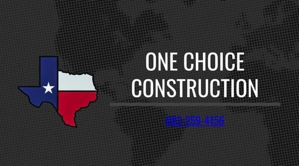 One Choice construction