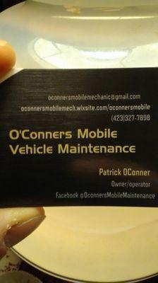 O'Conners Mobile Vehicle Maintenance