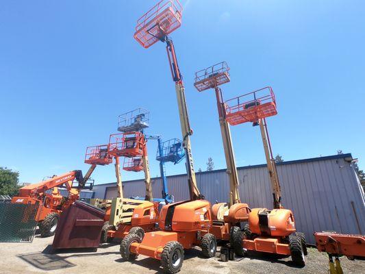 Boom Lifts, all shapes and sizes!