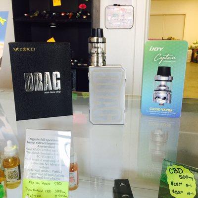 How about a VOOPOO DRAG MOD paired with an IJOY CAPTAIN SUB OHM TANK