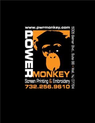 Power Monkey #CustomTees
