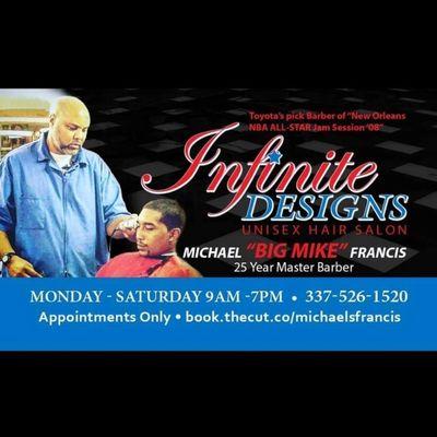 Infinite Designs Unisex Hair Salon