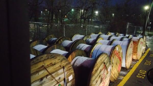 Miles and miles of wire