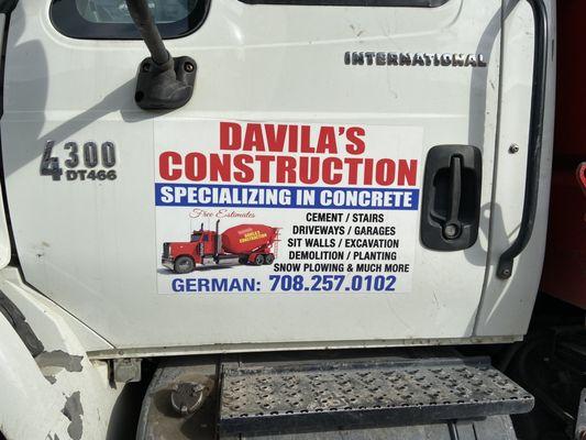 Davila’s Construction Specializing In Concrete
