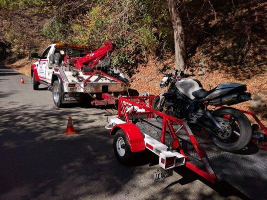 $450 for a 48 mile tow. excellent service though