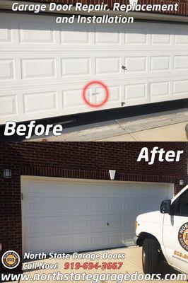 garage repair in raleigh