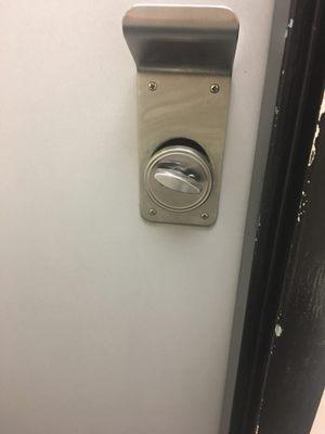 Bathroom locks don't work
