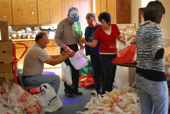 Working Produce for Distribution