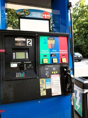 FLASH FOODS GAS STATION in Macon, Georgia.