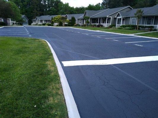 Cold Tar Seal for 117 homes