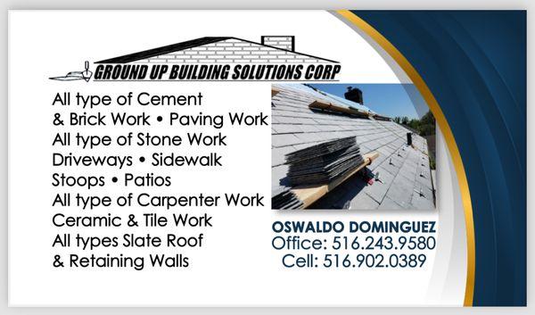 Ground Up Building Solution