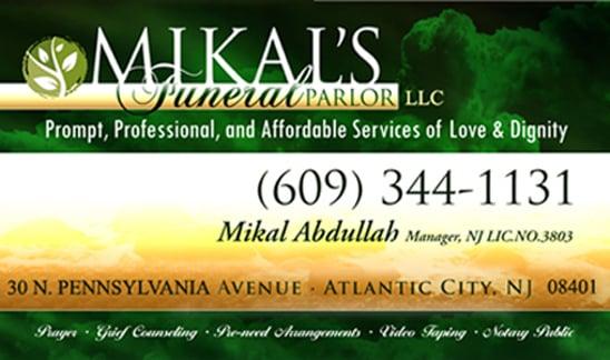 Mikal's Funeral Parlor, LLC
