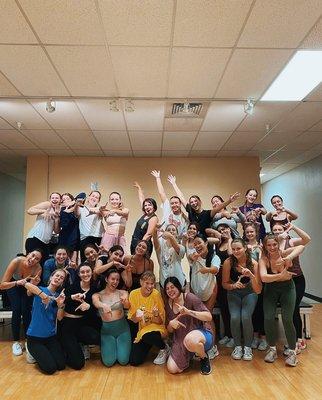 CHAARG @ UO with Nancy from Jazzercise