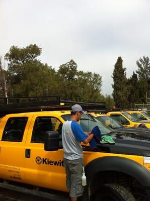 More Kiewit Trucks...