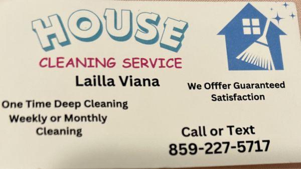 Lailla Viana Cleaning Service