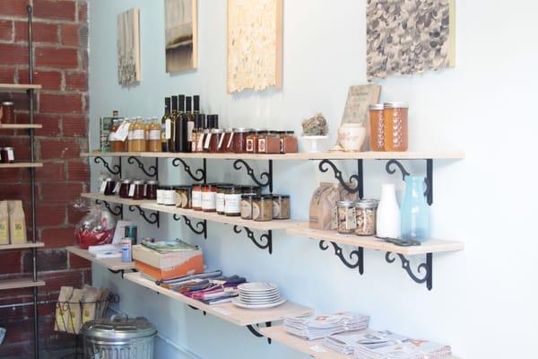 shelves of deliciousness