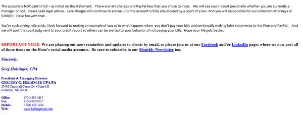 Gregory G Holsinger CPA PA