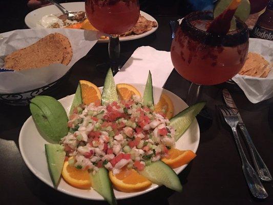 Ceviche de pescado. Delicious!!