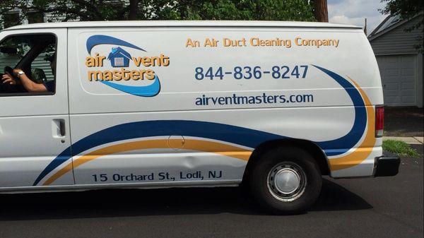 Great work! Air ducts cleaned