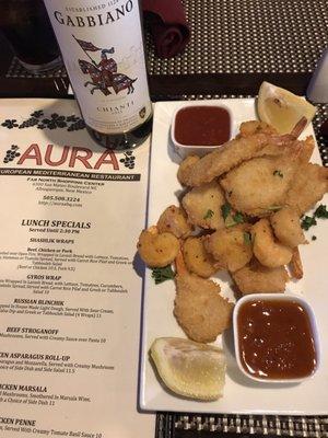 Dinner with fam and great wine