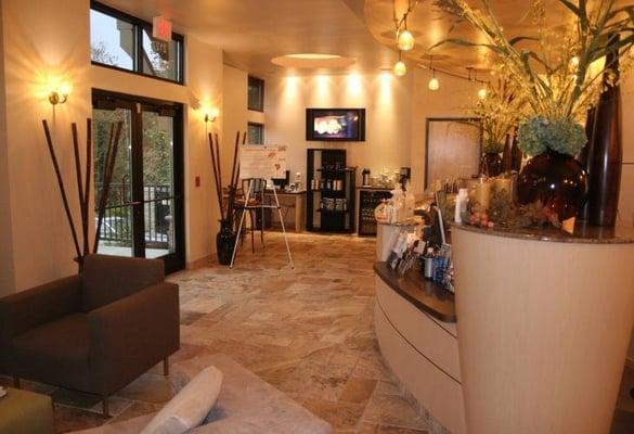 The gorgeous lobby/waiting area.