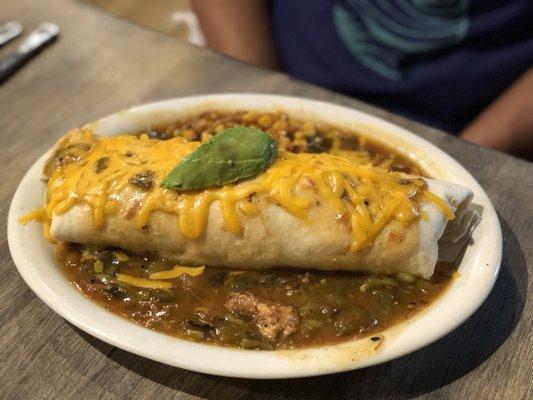 Brisket burrito