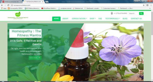 Homeopathy: The Fitness Mantra