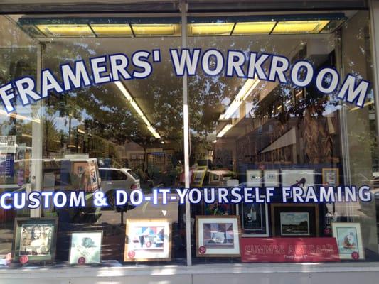 Keeping our customers happy at the framers workshop