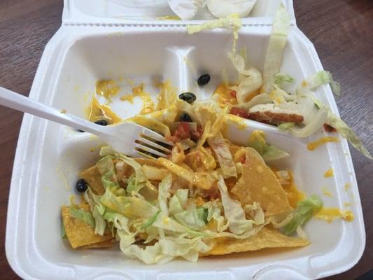 Nothing like the menu.....#ugh