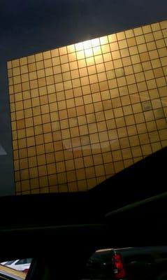 The gold mirror building