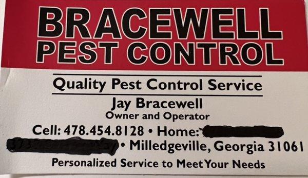 Our new address is 140 Jackson Rd. SE. Milledgeville GA 31061 and our new phone number is 478-454-8128