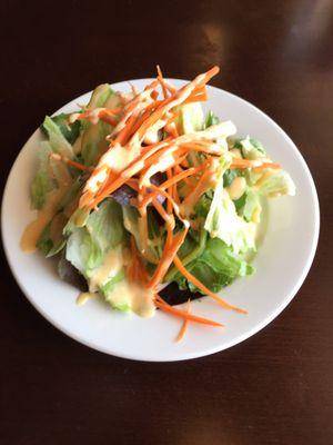 Nice size side salad