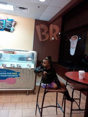 After a hard day she need ice cream.